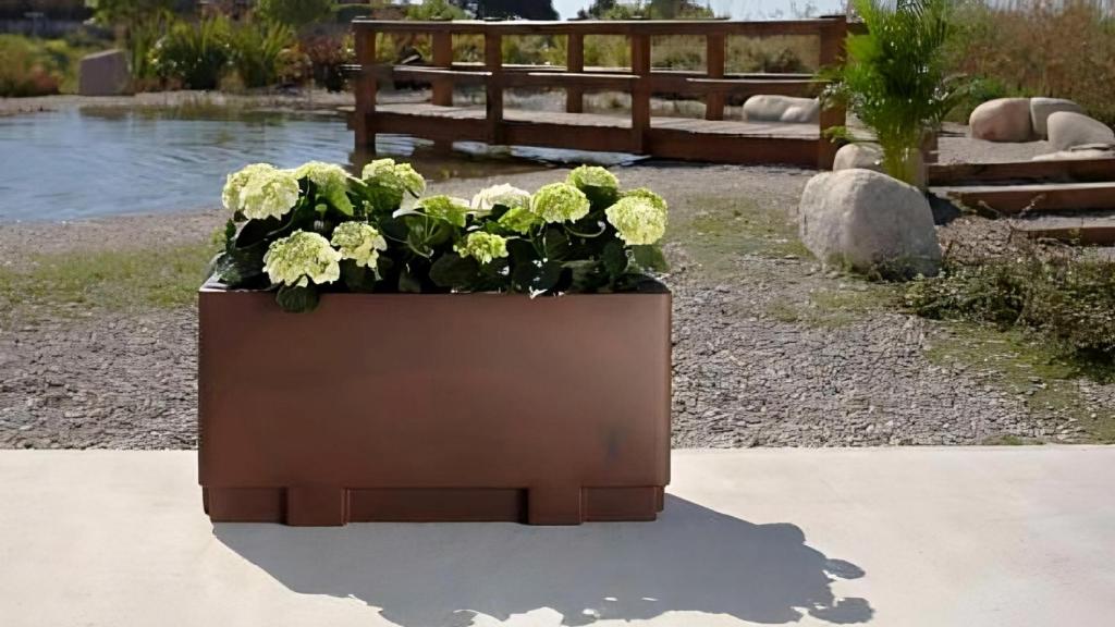 Una de las hidrojardineras de Hobby Flower