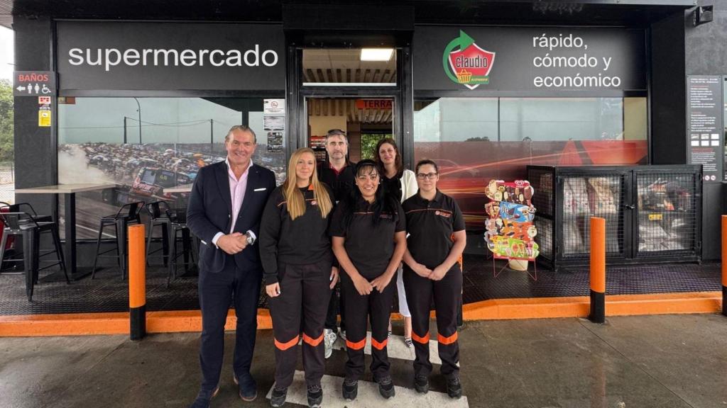 Apertura del Claudio Express en Cambados (Pontevedra).