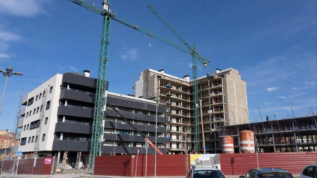 Edificio en construcción.