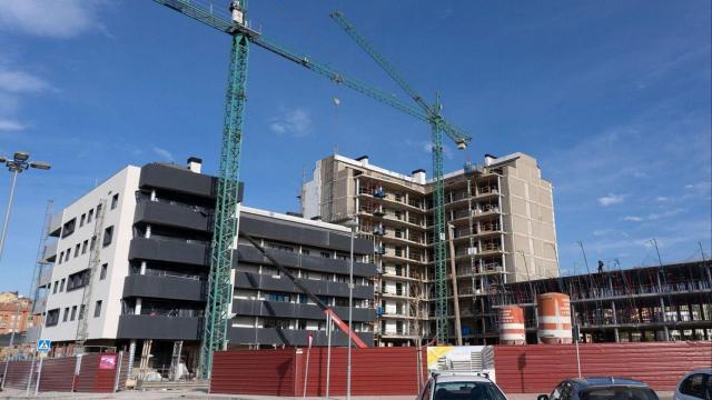 Edificio en construcción.