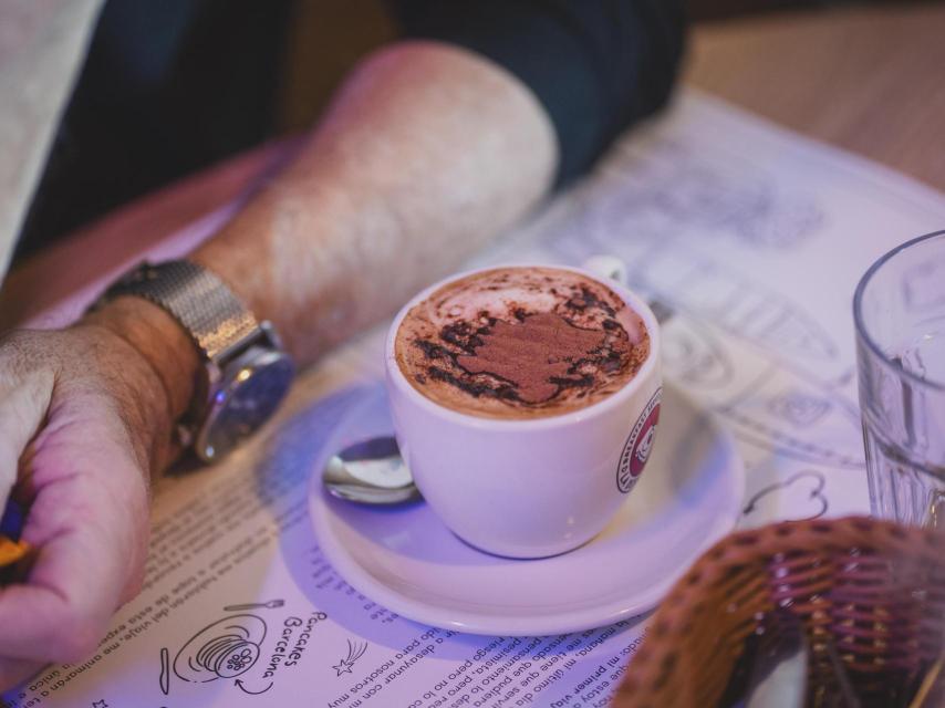El segundo café de la mañana de Arsuaga.