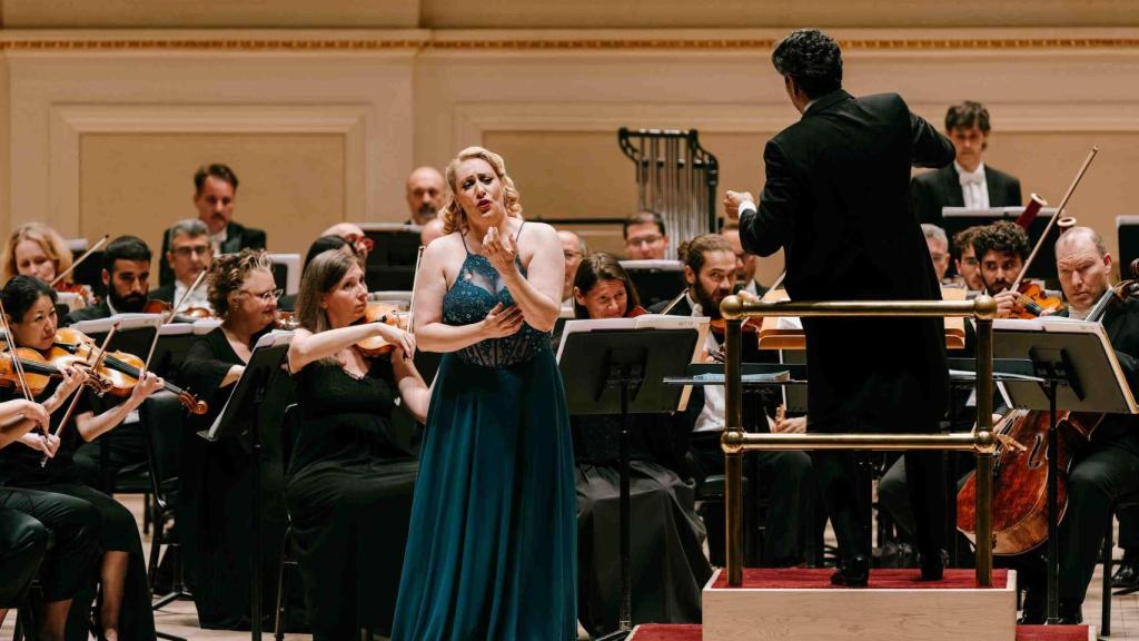 Saioa Hernández en el Carnegie Hall. Foto: Teatro Real.