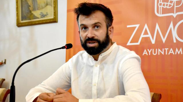 El secretario general del PSOE en Zamora ciudad y primer teniente de alcalde del Ayuntamiento, David Gago