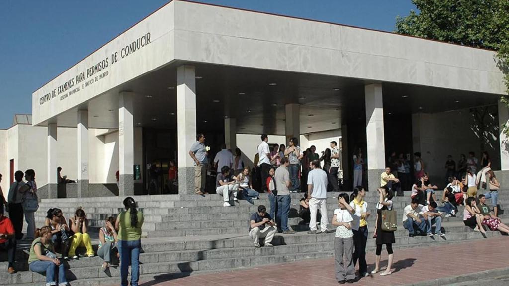 El centro de exámenes de la DGT en Móstoles.