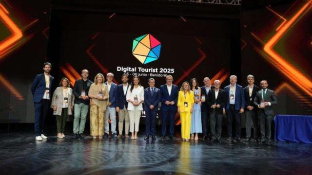 Imagen de familia de los Premio Digital Tourist 2025.