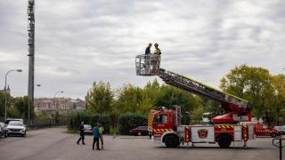 Camión de bomberos. Imagen de archivo