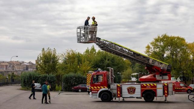 Camión de bomberos. Imagen de archivo