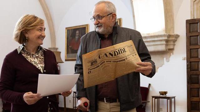 Carlos Sá Mayoral, el descubridor de la carta de Unamuno