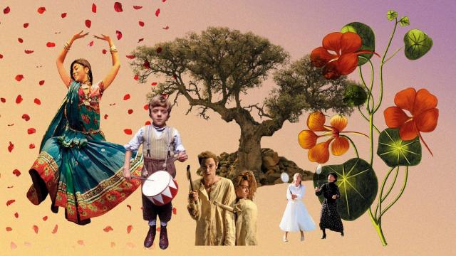 Motivos relacionados con el realismo mágico. Diseño: Rubén Vique