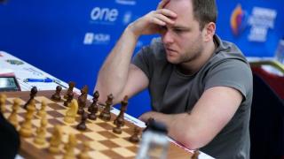 Daniil Yufa, en una partida de ajedrez.