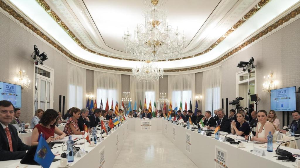 Imagen de la Conferencia de Presidentes celebrada este viernes en Barcelona.