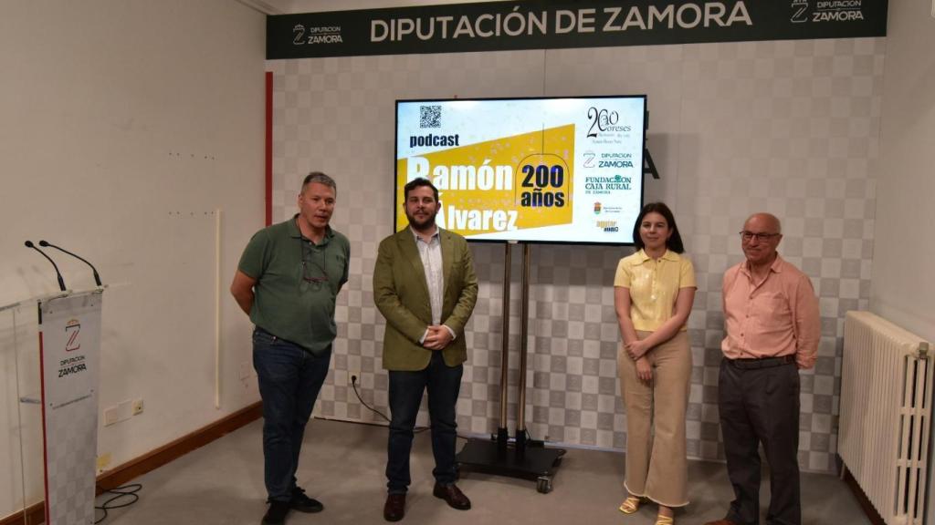 La reconocida voz de Tomás Aguiar da vida al legado de Ramón Álvarez en un podcast con apoyo de la Diputación