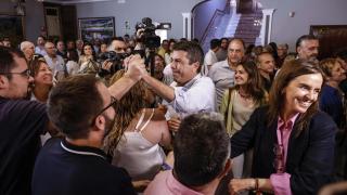 Carlos Mazón, durante el acto del PPCV de la semana pasada. Rober Solsona / Europa Press
