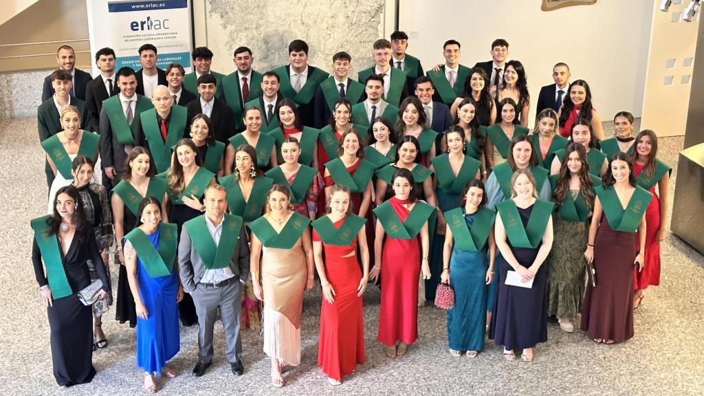 ERLAC celebra en A Coruña la graduación de su XIII promoción con altas expectativas laborales