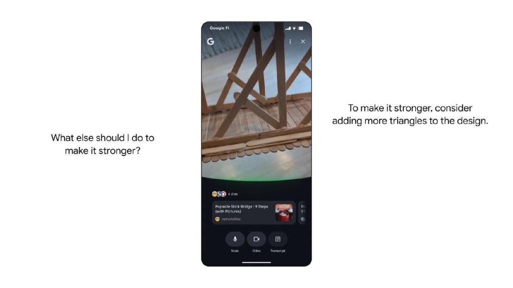 Search Live de Google permite usar la cámara del móvil para hacer búsquedas
