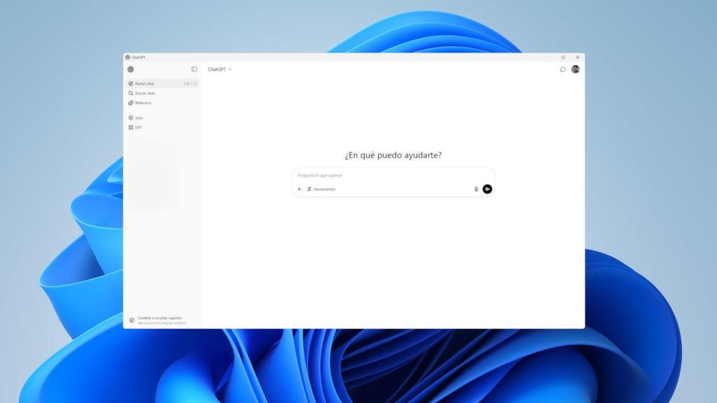 La app de ChatGPT para Windows 11