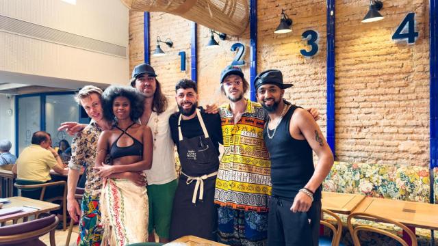 El restaurante donde comieron Crystal Fighters antes de su concierto en Valencia.