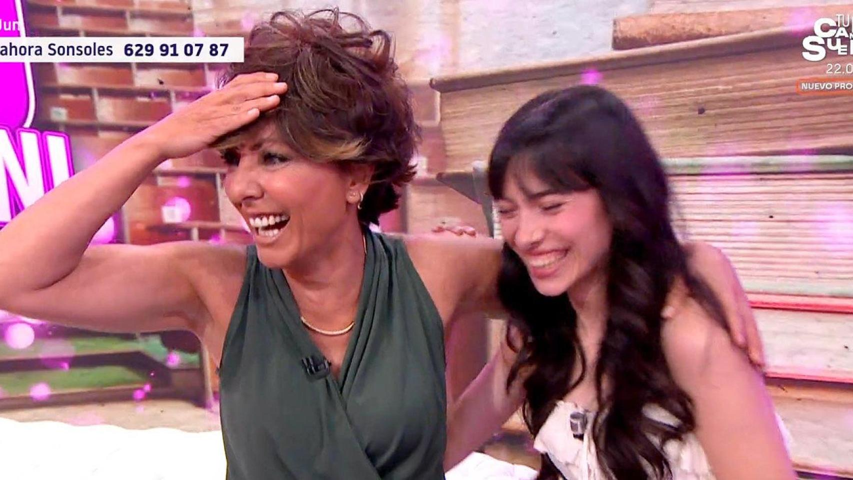 Sonsoles Ónega y Melani García, en 'Y ahora Sonsoles'.