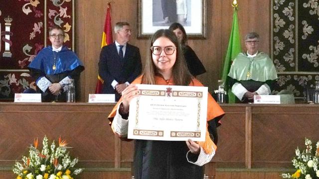 La investigadora de la ULE Sofía Blanco