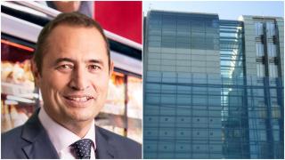 Jorge Eiroa y una foto del Auditorio Afundación, donde se celebra el Foro