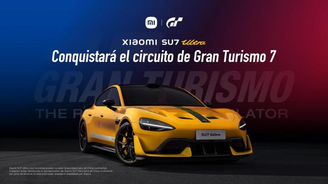 El Xiaomi SU7 Ultra llega al Gran Turismo 7
