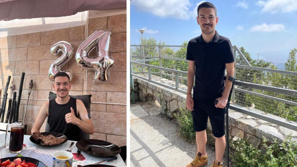 Un montaje con imágenes de Adrián.