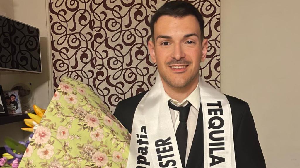 Una imagen de Adrián el día del certamen.