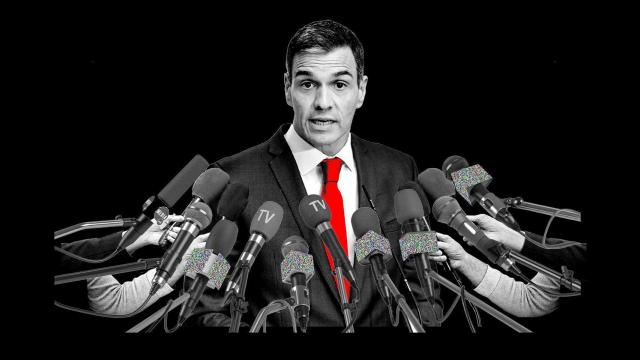 Sánchez cumple 40 días sin dar una rueda de prensa y su última entrevista se remonta a enero, en Davos y a medios extranjeros