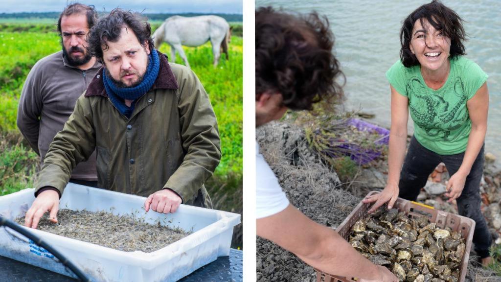 João Rodrigues de visita a Almiro Sousa y Célia Rodrigues de Neptun Pearl.