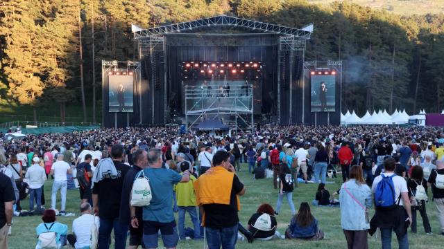 El festival 'Músicos en la naturaleza', celebrado este sábado en la Sierra de Gredos
