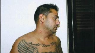 Georgui Todorov Todorov, conocido como Yorki, en la foto del atestado de la Guardia Civil tras su detención por matar a su expareja en Segovia.