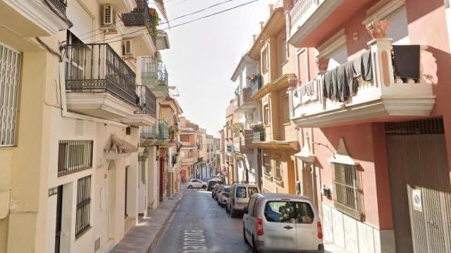 La calle donde ocurrieron los hechos.