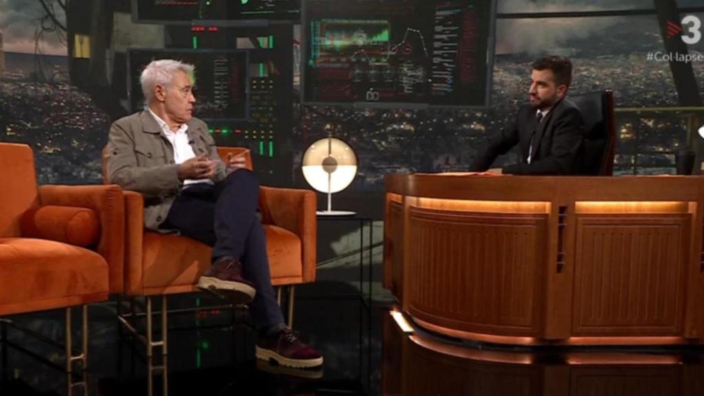 Jordi González y Ricard Ustrell, en el programa 'Col·lapse'.