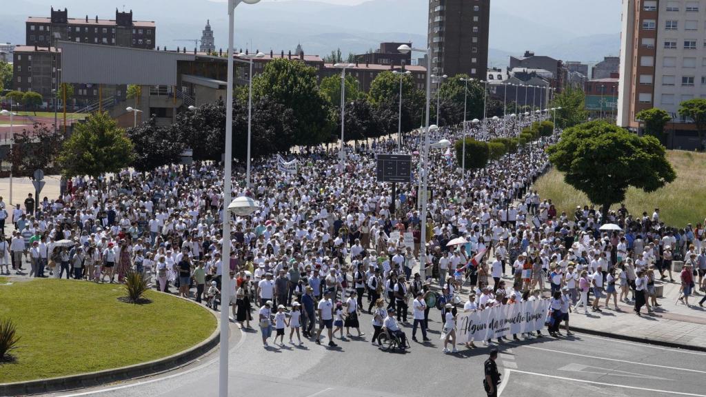 Manifestación de Oncobierzo, este domingo en Ponferrada