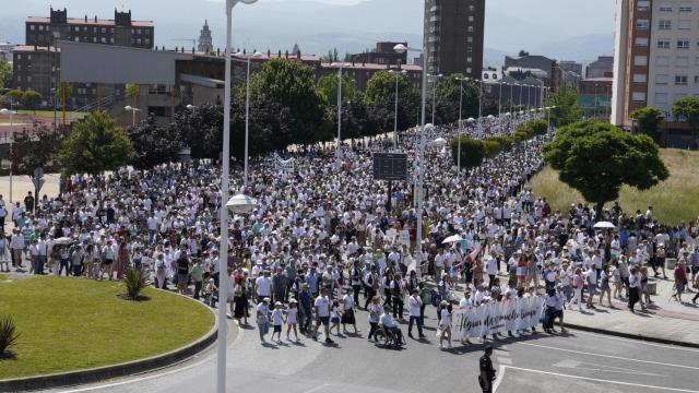 Manifestación de Oncobierzo, este domingo en Ponferrada