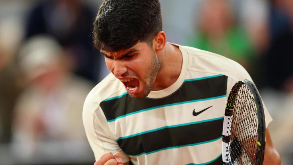 Carlos Alcaraz, en Roland Garros