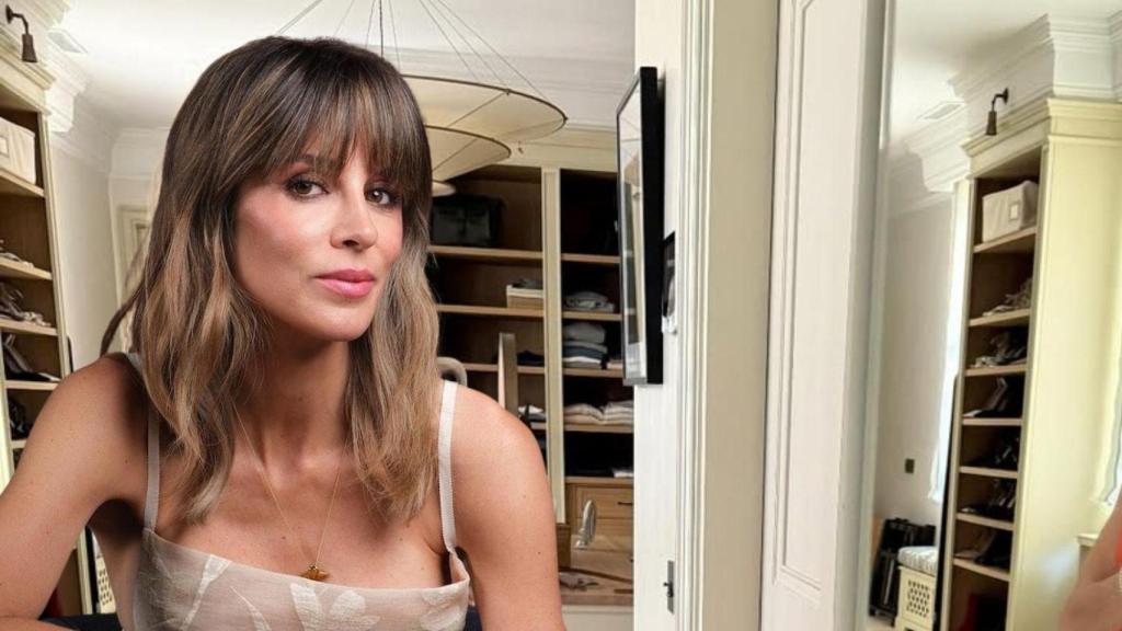 Alejandra Silva ha mostrado el amplio vestidor de la casa en la que vive junto a Richard Gere y sus hijos en la exclusiva urbanización La Moraleja, en Madrid,