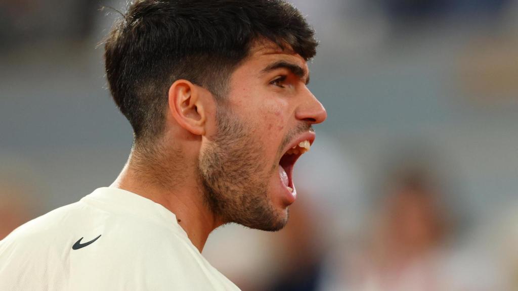 Carlos Alcaraz, en Roland Garros