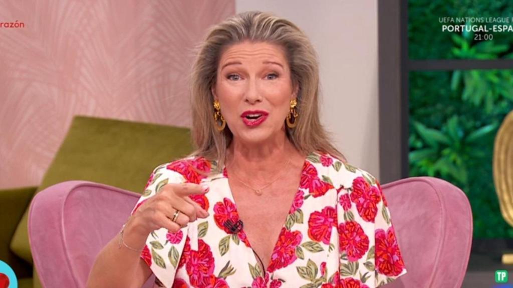 Anne Igartiburu, presentadora de 'D Corazón'.