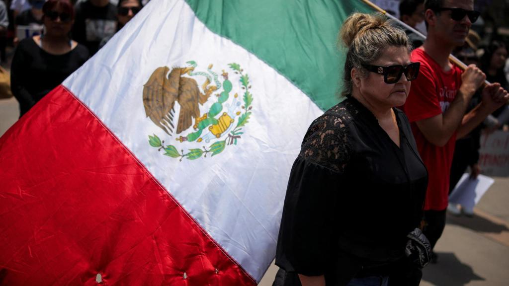 Protestas tras las múltiples detenciones en el barrio de Boyle Heights de Los Ángeles.