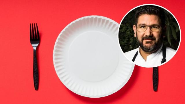 Dani García en un montaje de Cocinillas