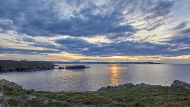 Vista de A Coruña desde Dexo