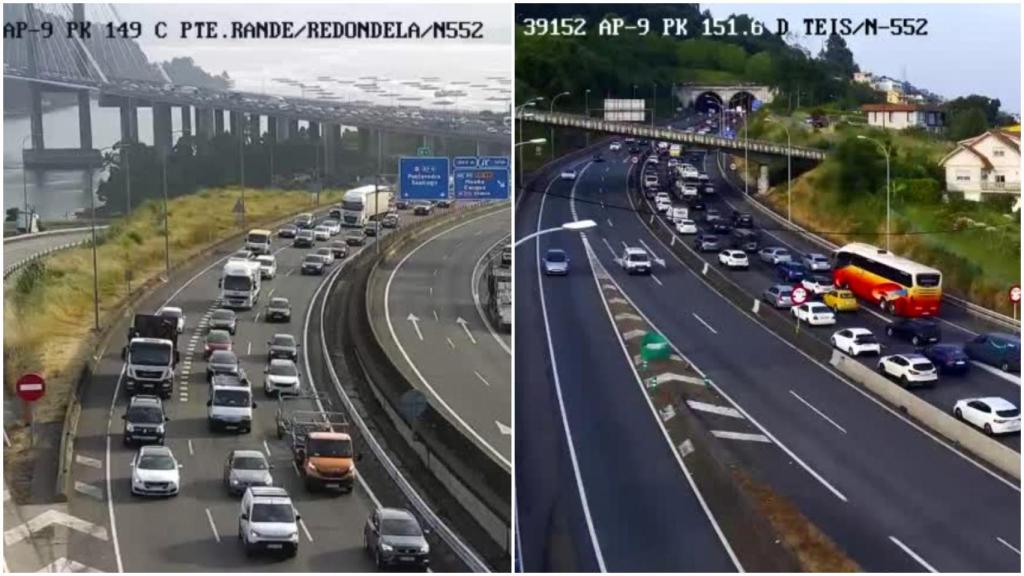 Imágenes de las retenciones.