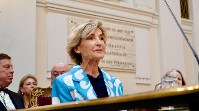 La pintora Soledad Sevilla ingresa en la Real Academia de Bellas Artes. Foto: Real Academia de Bellas Artes de San Fernando