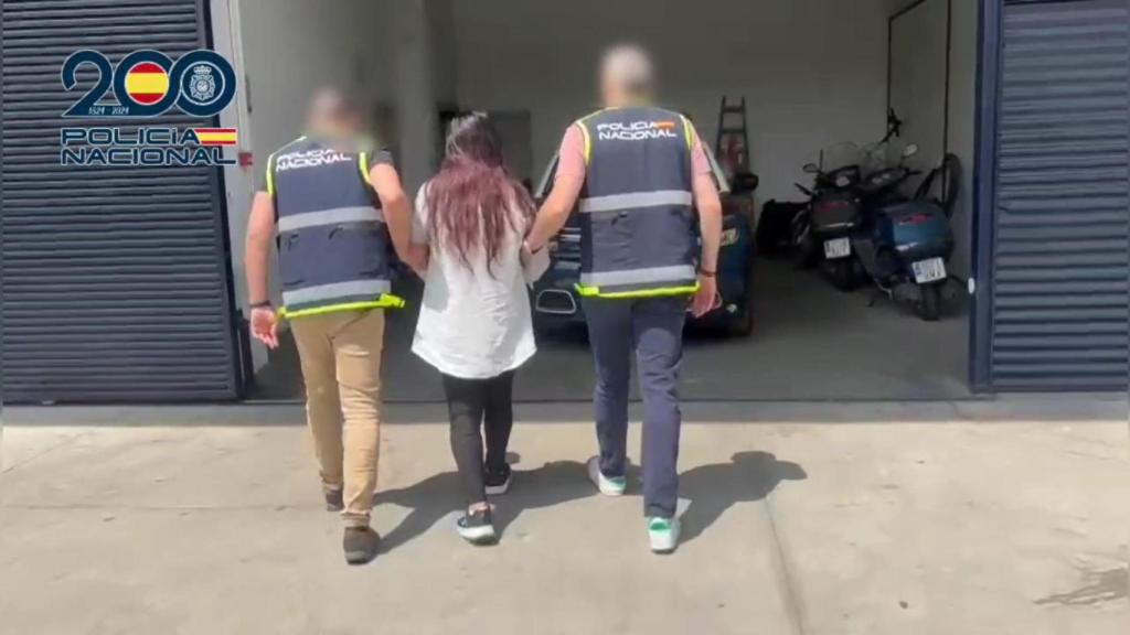 Momento de la detención