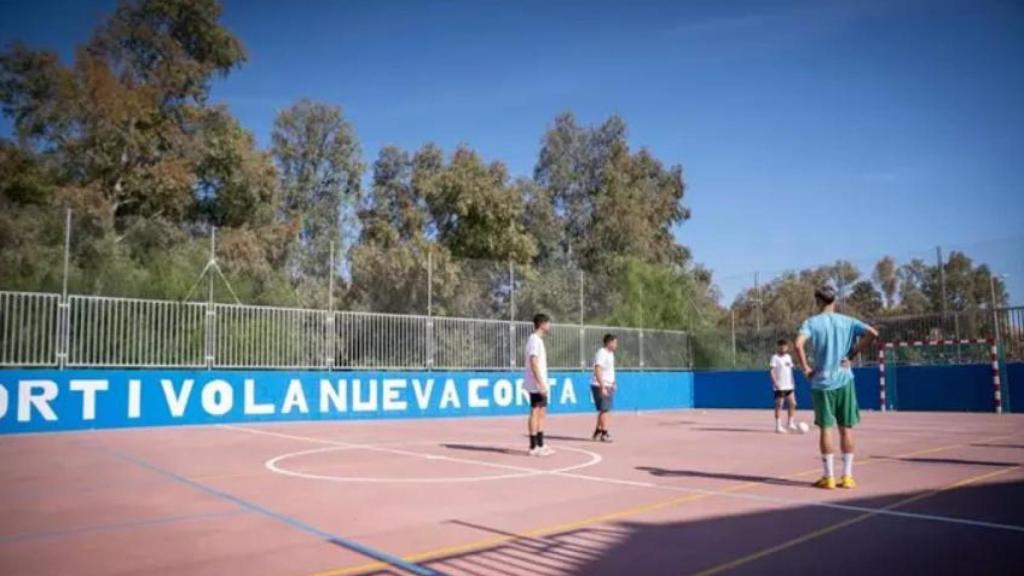 Imagen de una instalación deportiva del Ayuntamiento de Málaga.