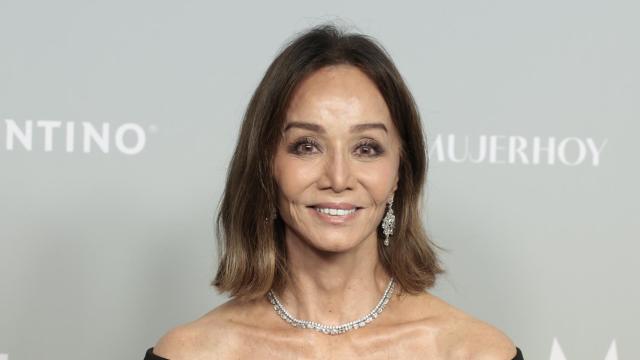 Isabel Preysler, recientemente, en un photocall.