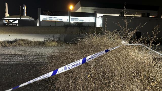 El descampado donde sucedieron los hechos.