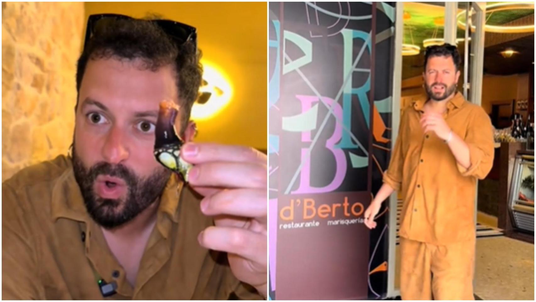 Xurxo Carreño alucina con la calidad de esta marisquería de O Grove (Pontevedra)