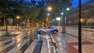 Coche de Policía Local en Zaragoza